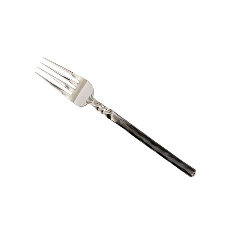 culinary concepts Unpolished Twist Neck Dinner Fork