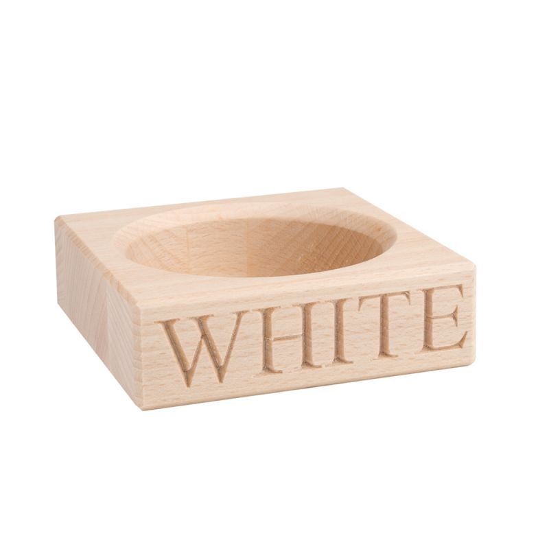 culinary concepts 'White' Beech Wood Single Bottle Stand