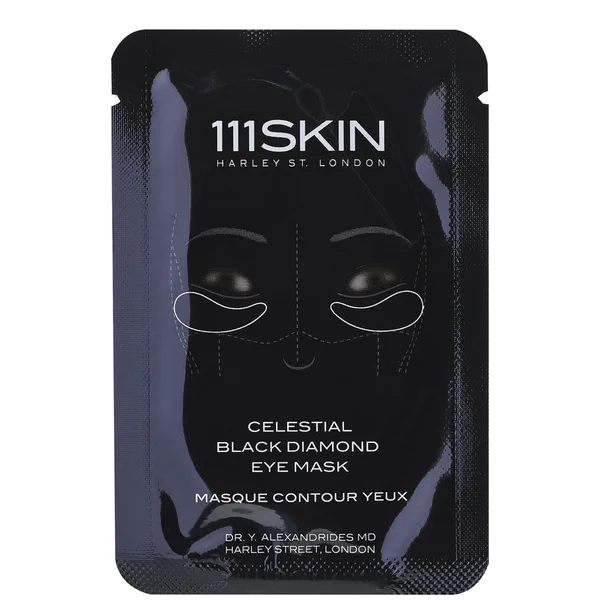 Cult 111SKIN Celestial Black Diamond Eye Mask - Box 48ml