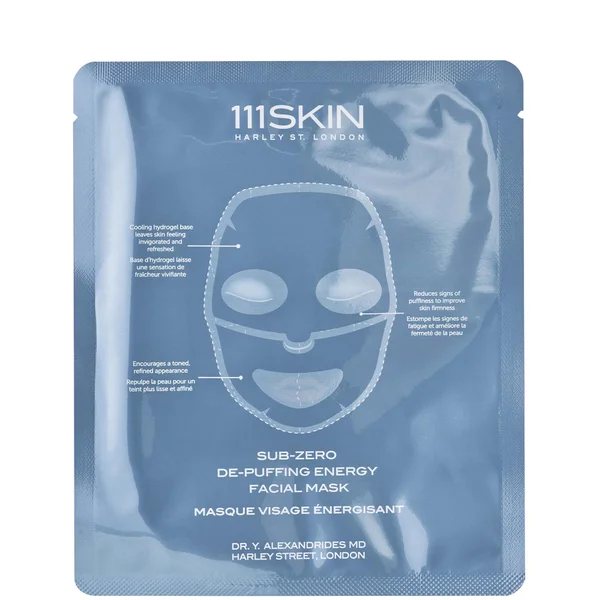 Cult 111SKIN Cryo De-Puffing Energy Mask Box (Pack Of 5)