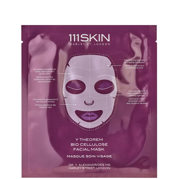 Cult 111SKIN Y Theorem Bio Cellulose Facial Mask Box