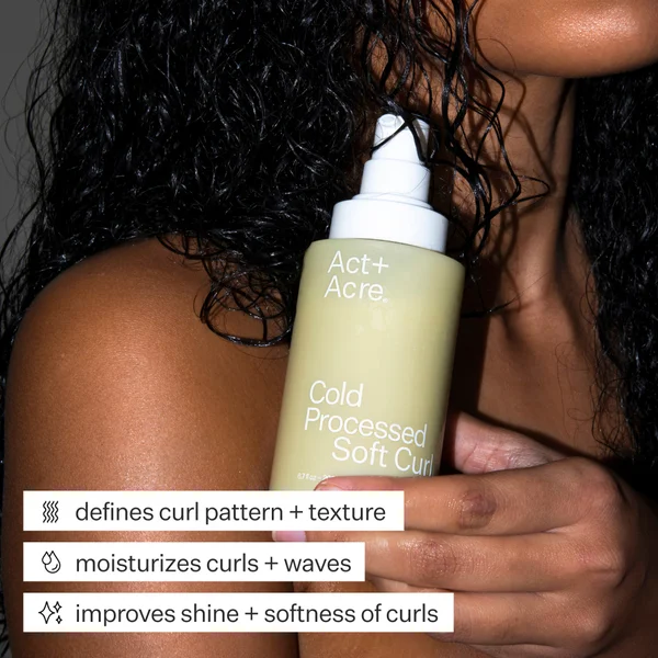 Cult Act+Acre Cold Processed Soft Curl Lotion 200ml