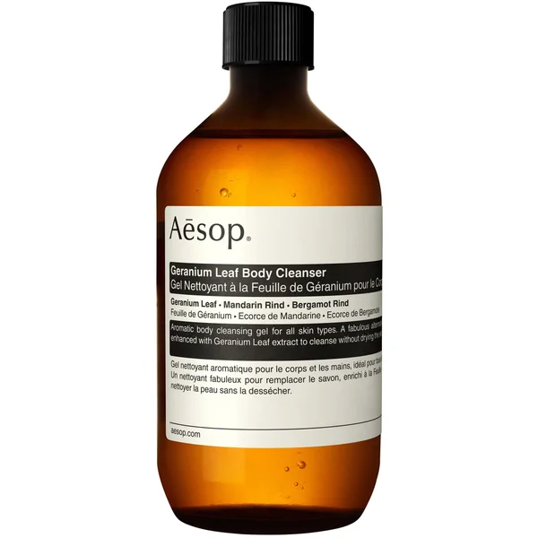cult Aesop Geranium Leaf Body Cleanser 500ml with Screw Cap