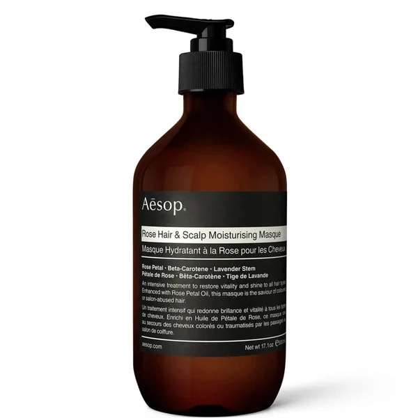 cult Aesop Rose Hair and Scalp Moisturising Masque 500ml