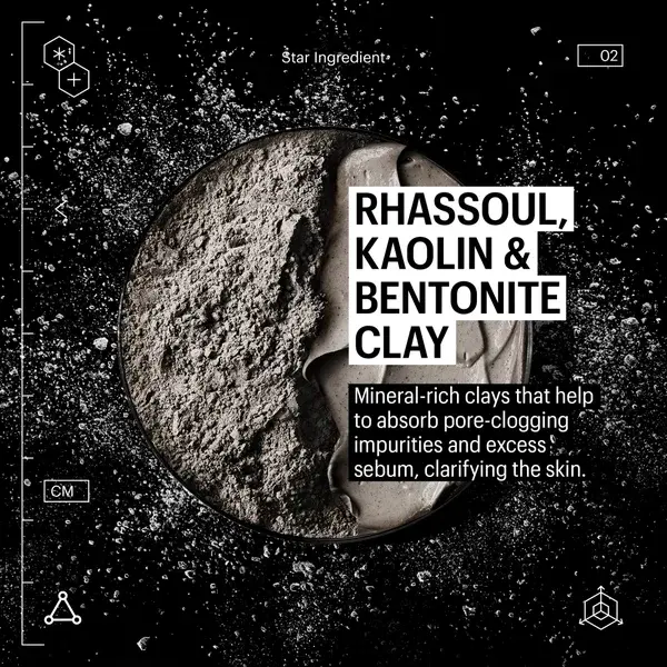 Cult Allies Of Skin Rhassoul & BHA Antioxidants Purifying Mask 50ml