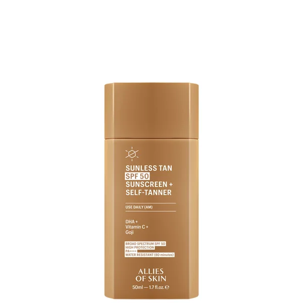 cult Allies of Skin Sunless Tan SPF 50 Sunscreen + Self-Tanner 50ml