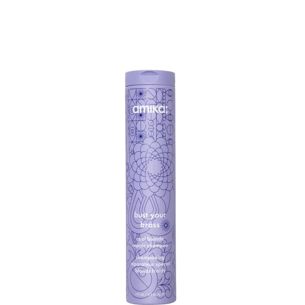cult amika Bust Your Brass Cool Blonde Repair Shampoo 275ml