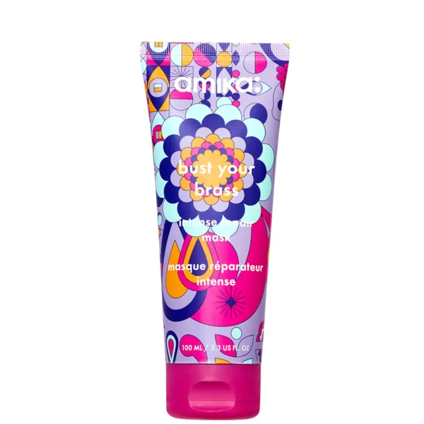 cult amika Bust Your BrassCool Blonde Intense Repair Hair Mask 100ml