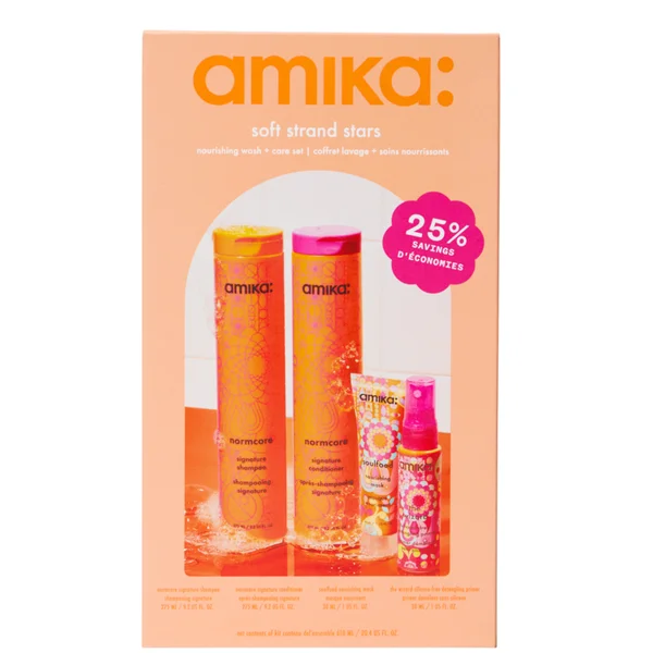 cult amika Soft Strands Stars Nourishing Wash + Care Set