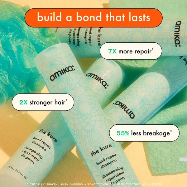 Cult Amika The Kure Bond Repair Shampoo Refillable Pouch 500ml