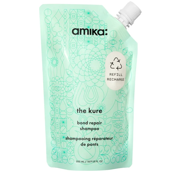 cult amika The Kure Bond Repair Shampoo Refillable Pouch 500ml