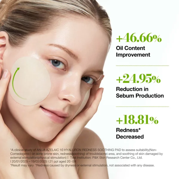 Cult Anua Azelaic 10 Hyaluron Redness Soothing Pad 230ml