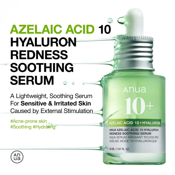 Cult Anua Azelaic Acid 10 Hyaluron Redness Soothing Serum 30ml