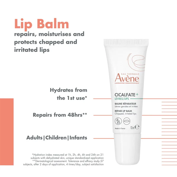 Cult Avène Cicalfate+ Repair Lip Balm For Chapped Cracked Lips 10ml
