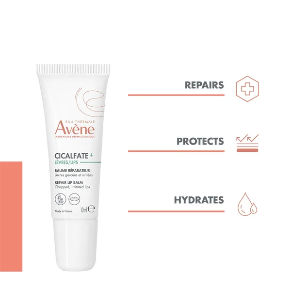 Cult Avène Cicalfate+ Repair Lip Balm For Chapped Cracked Lips 10ml