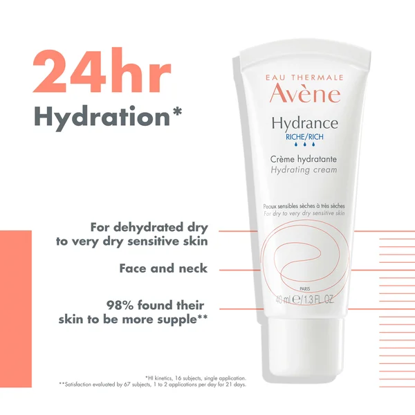 Cult Avène Hydrance Rich Hydrating Cream For Dehydrated Skin 40ml