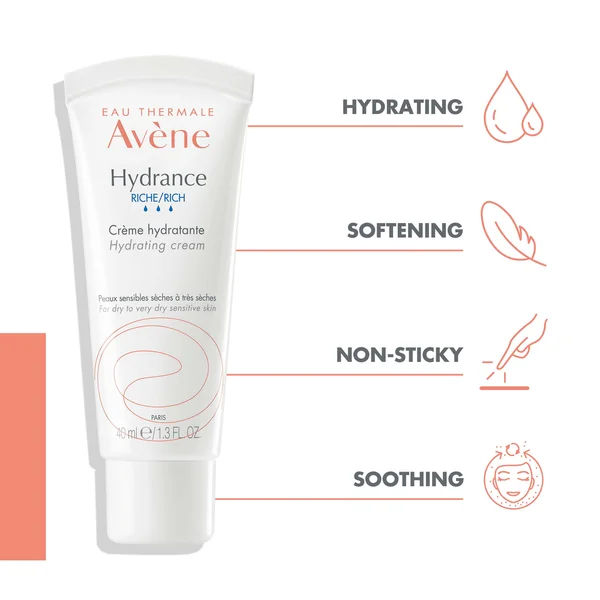 Cult Avène Hydrance Rich Hydrating Cream For Dehydrated Skin 40ml