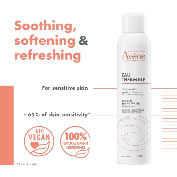 Cult Avène Thermal Spring Water Spray For Sensitive Skin 300ml