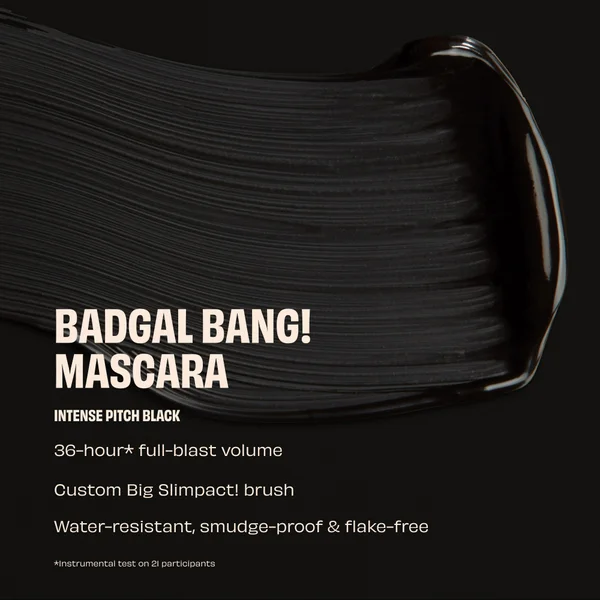 Cult Benefit Badgal Bang Volumising Mascara Mini - Pitch Black 4g