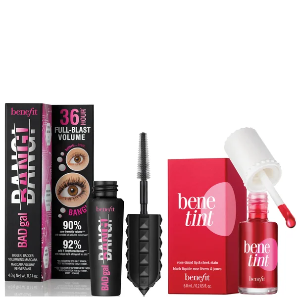 cult benefit Benetint 6ml and Mini Mascara Bundle - Badgal Bang Volumising