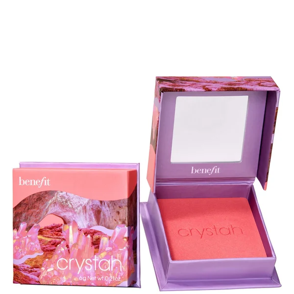 cult benefit Crystah Strawberry Pink Blush Powder 6g
