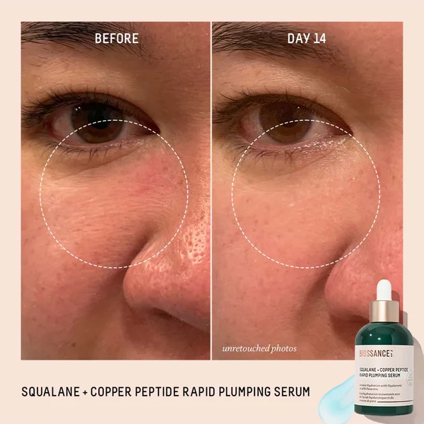 Cult Biossance Squalane And Copper Peptide Rapid Plumping Serum 50ml