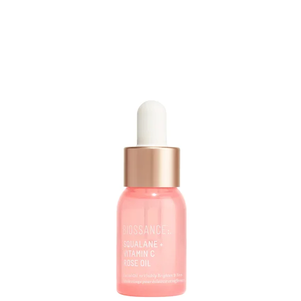 cult Biossance Squalane and Vitamin C Travel Size Rose Oil - Pink 12ml