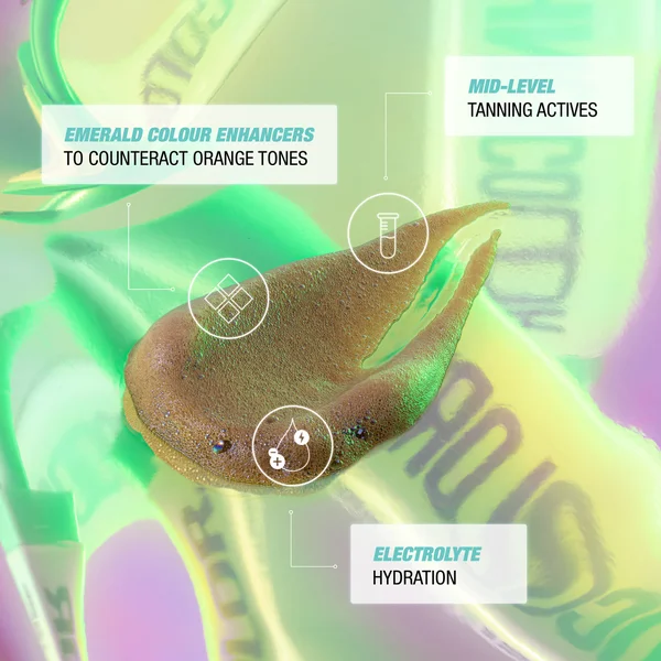 Cult Bondi Sands Technocolor 1 Hour Express Self Tanning Foam - Emerald 200ml