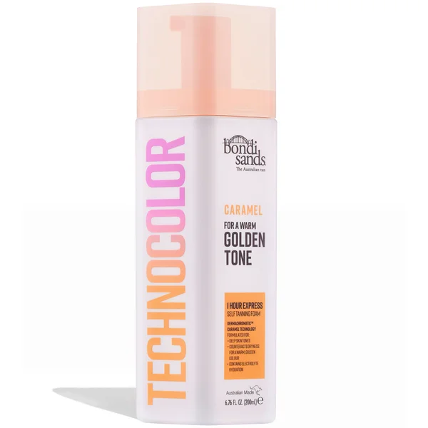 cult Bondi Sands Technocolor 1 Hour Express Self Tanning Foam - Caramel 200ml