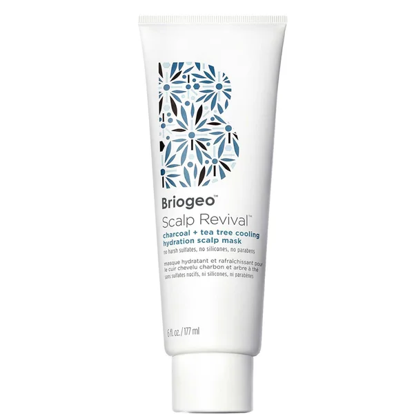 cult Briogeo Scalp Revival Charcoal + Tea Tree Cooling Hydration Scalp Mask for Dry Itchy Scalp 177ml