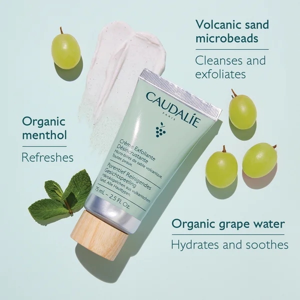 Cult Caudalie Vinoclean Deep Cleansing Exfoliator 75ml
