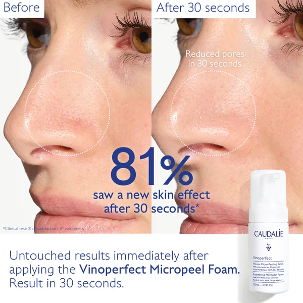 Cult Caudalie Vinoperfect Brightening Micropeel Foam 100ml