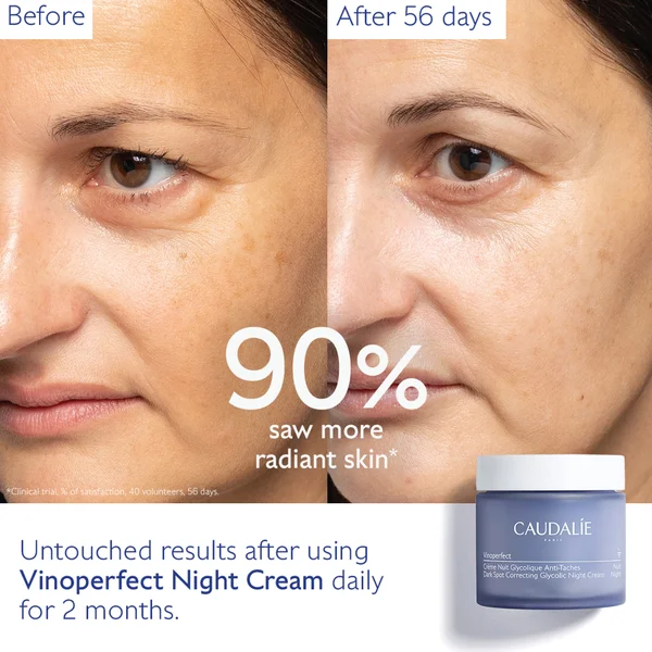 Cult Caudalie Vinoperfect Dark Spot Correcting Glycolic Night Cream 50ml