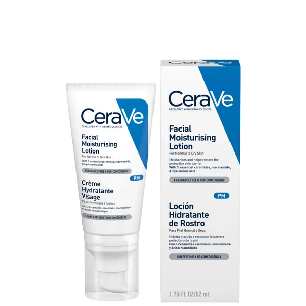Cult CeraVe 3-Step Blemish Control And Moisturising Evening Routine For Oily To Blemish-Prone Skin With Salicylic Acid
