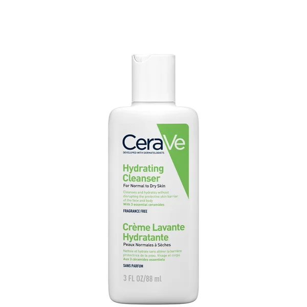 cult CeraVe Travel Size Hydrating Cleanser for Normal to Dry Skin 88ml