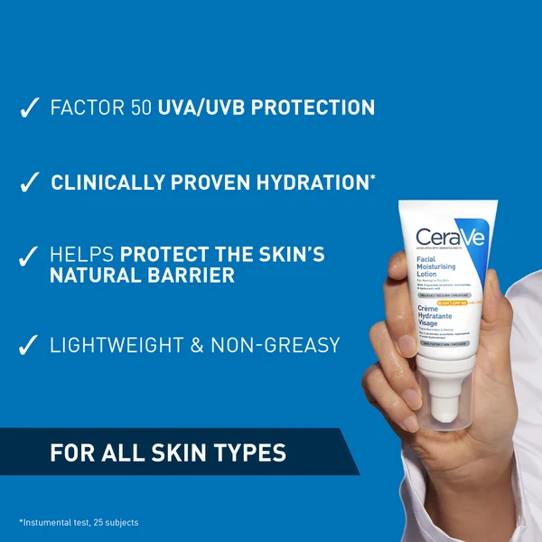 Cult CeraVe Ultimate Hydration Routine: Moisturiser SPF And Hyaluronic Acid Serum Set