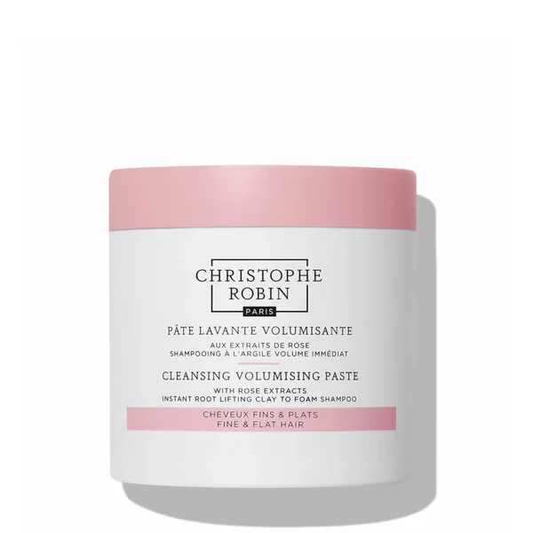 cult Christophe Robin Cleansing Volumising Paste with Pure Rassoul Clay and Rose 250ml