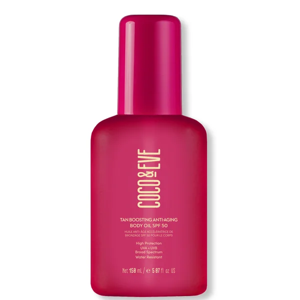 cult Coco & Eve Tan Boosting Anti-aging Body Oil SPF50