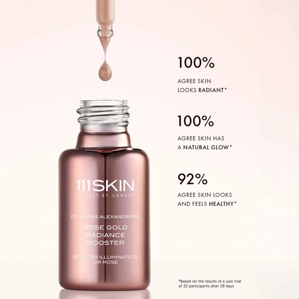 Cult 111SKIN Rose Gold Radiance Booster Serum 20ml