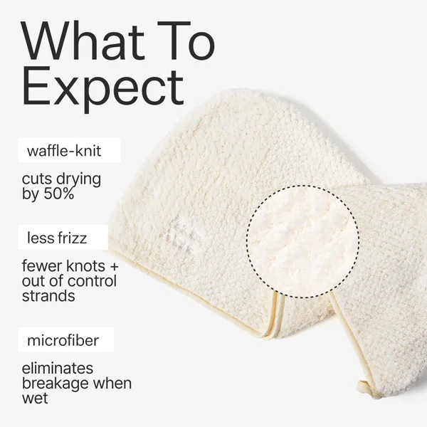 Cult Act+Acre Microfiber Hair Towel