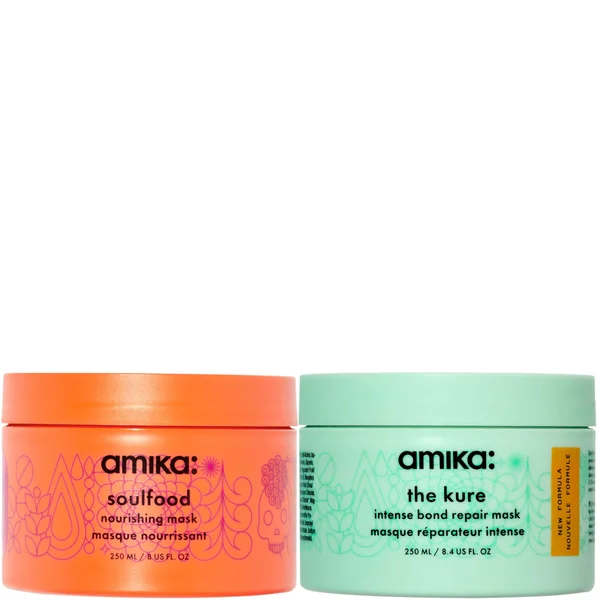 cult Amika Kure Mask + Soulfood Mask