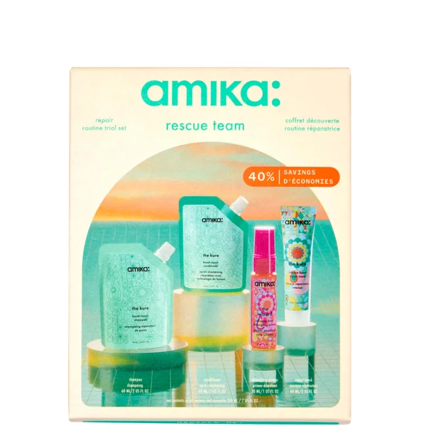 Cult Amika Rescue Team Hair Routine Trial Set