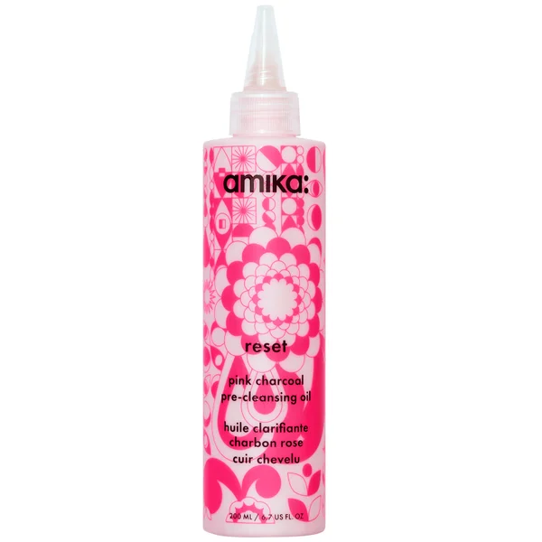 cult amika Reset Pink Charcoal Scalp Cleansing Oil