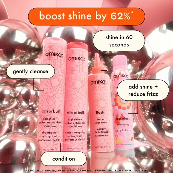 Cult Amika Top Gloss Shine Spray 141ml