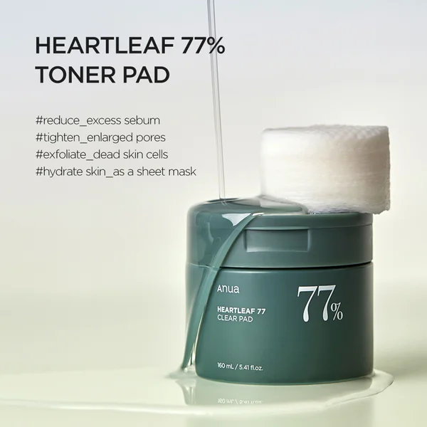 Cult Anua Heartleaf 77 Clearpad 160ml