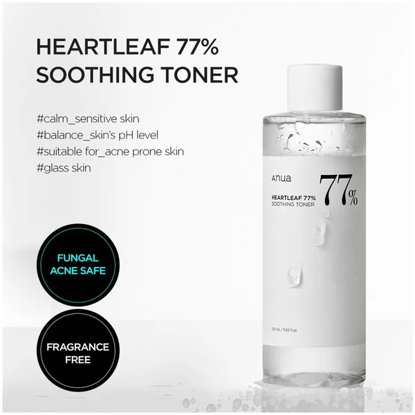 Cult Anua Heartleaf 77% Soothing Toner 250ml