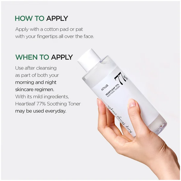 Cult Anua Heartleaf 77% Soothing Toner 250ml