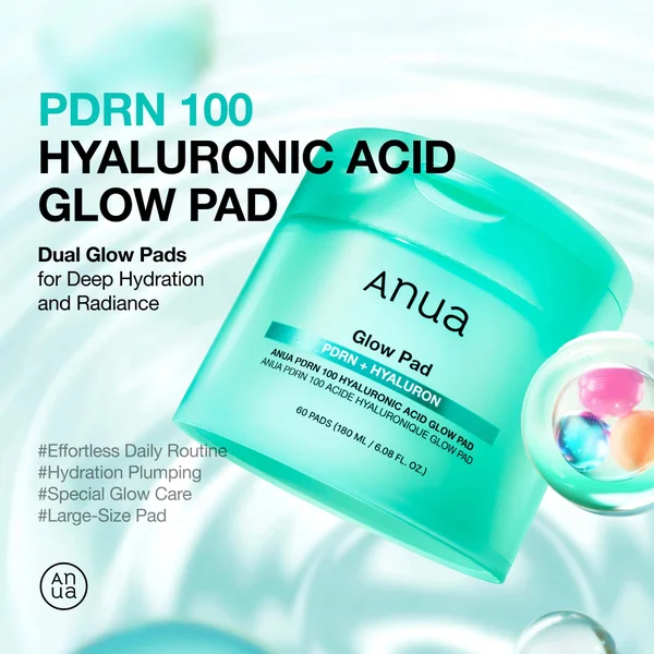 Cult Anua PDRN 100 Hyaluronic Acid Glow Pad 180ml