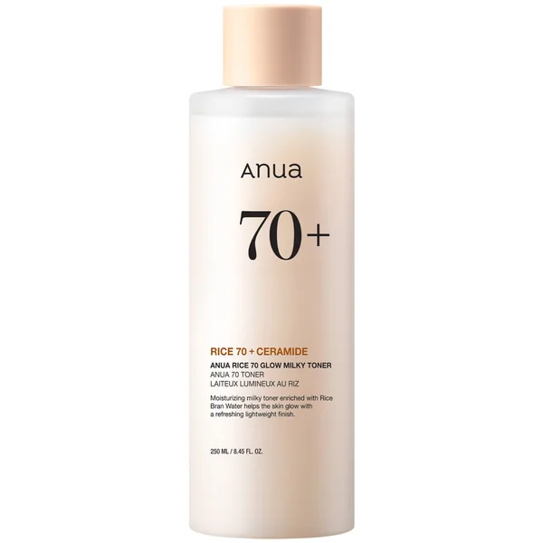 cult Anua Rice 70 Glow Milky Toner 250ml