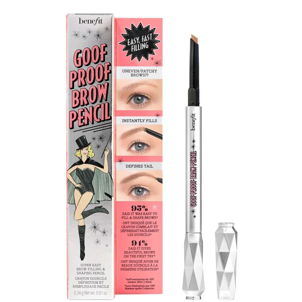 cult benefit Goof Proof Brow Pencil (Various Shades)